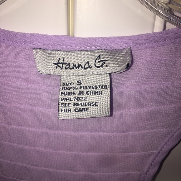 Purple Ombré Tank Size S - Picture 2 of 3